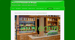 Desktop Screenshot of commandes.pharmacie-fleurentin.fr